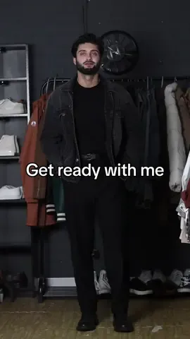 GRWM | All black outfit  What do you guys think? FULL OUTFIT • Trousers : @River Island  • Tee : @True Classic  • Jacket : @H&M  • Boots : @Next  • Fragrance : @SAINT LAURENT , @The Perfume Shop Limited  #grwm#OOTD#mensfashion#mensstyle#denim#denimjacket#londonfashion#londonstyle#londonboy#londonblogger#fyp#trend#explore 