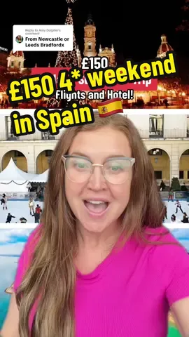 Replying to @Amy Dolphin Struggle to find the best weekend flights? Have a look at our website! You can search by specific dates and choose all the Friday - Mondays in a month, select a two night duration and see what we find you!  Newcastle airport can be a pricey one but theres ALWAYS bargains to be found from all airports!  Alicante is a perfect weekend christmas trip, with amazing food, great wine, a festive atmosphere and mild winter temperatures - they have highs of 18C in December!  #cheapflights #traveldeals #holidaydeals #thetravelmum #cheaptravelideas #budgettravelhacks 