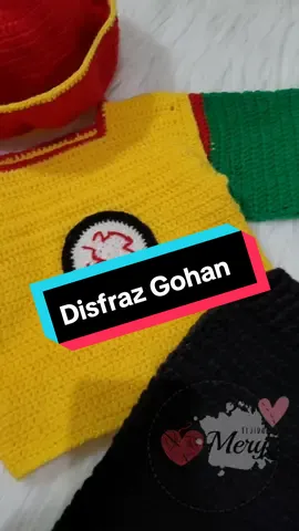 Disfraz de Gohan Tejido a Mano 🥰❤️ #tejidos #gohan #goku #tejidosamano #bebés #fypシ゚viral 