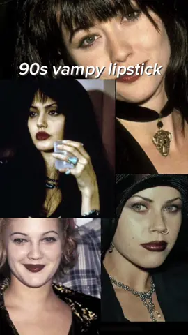 90s vampy lipstick reccomendations #90slipcombo 