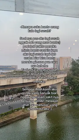 Kalo di inget” memang sakit sekali tapi insyaAllah Allah ganti berkali” lipat❤️