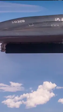 B-2 dropping a large penetrating bomb ( GBU-57 MOP) #army #military #drone #technology #warship 