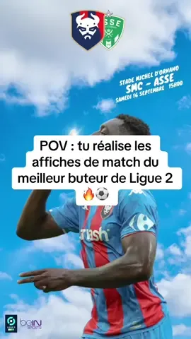 Pov : tu realise les affiches d’avant match du meilleur buteur de ligue 2 🔥✅⚽️ Alexandre Mendy 🤝🏾 @Stade Malherbe Caen  @Ligue 2 BKT  #football #Soccer #gameday #matchday #pov #tiktoksports #caen #mendy #virall 