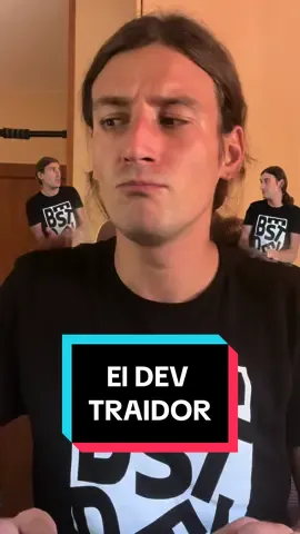 Cuando eres developer y traicionas a los tuyos 💘 #python #programacion #javascript #Tech #tecnologia #html #ingenieria #antiprofe #tips #AprendeConTikTok #AprendeEnTikTok 