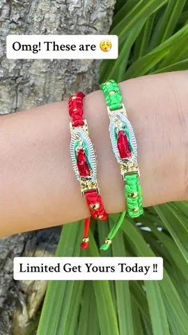 Omg you need these ! I only have 1 of each ! Get yours now if you like them #soldout #soldoutshow #virgencita #abundance #Love #preteccion #lavirgendeguadalupe #pulceritas #pulceras #bracelets #fypシ #paravoce 