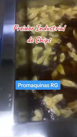 Freidora Industrial para Chips. Somos Fabricantes. #promaquinasrg #bucaramanga #colombia #aceroinoxidable #alimentos #maquinaria #fabrica #promaquinas #freidor #freidora #papaschips🔥😋🤤 