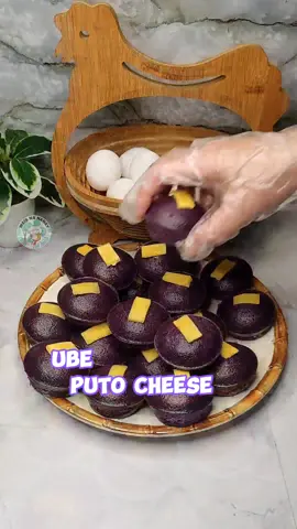 Ube Condensed Milk Putocheese! #cooking #cookingathometiktok #cookingtiktok #foodvideo #foodvlog #EasyRecipe #cookingtutorial #cookingvideo #simplerecipe #ubeputocheese 