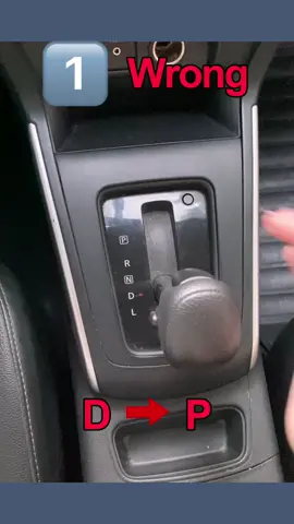 A parking method that protects the gearbox