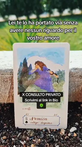 Per CONSULTO PRIVATO scrivimi al nr. che trovi nel link in Bio 🍀 #cartomanziaprofessionale #lovecoach #tarocchiamore #letturatarocchi #tarocchi #cartomante 