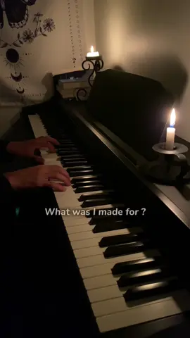 Billie Eilish What was I made for ?  #billieeilish #whatwasimadefor #piano #🎹
