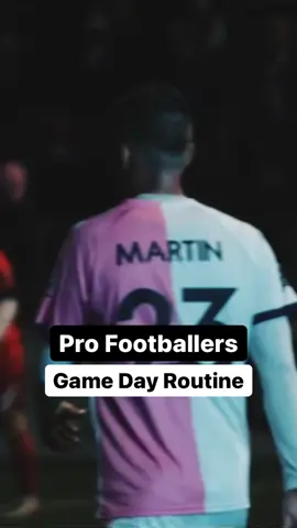 Heres a full day-in-the-life of a typical game day routine of a pro player. #footballtraining #footballdrills 