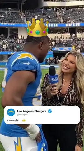 Six sacks deserve a crown 😮‍💨 (via @los angeles chargers) #crown #chargers #nfl #khalilmack 