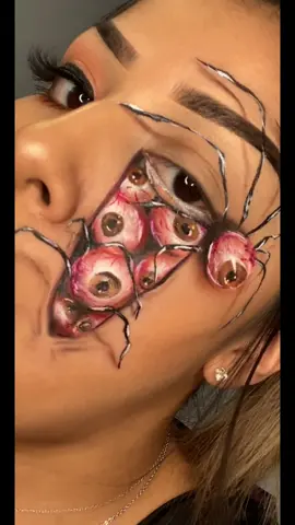 One of my fav halloween makeup looks to date 👻 #fyp #spookyglammakeup #glam #halloweenmakeup #gothbaddiemakeup #creativehalloweenmakeup #mehronmakeupofficial  #easyhalloweenmakeup #spookycutemakeup #fypシ゚viral #mua #makeupartist  #halloweenglammakeup2023 #halloweenmakeupideas