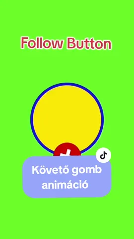 Green Screen Follow Button Animation - Követő Gomb animáció Chroma key - Színkulcs #tiktok #follow #button #greenscreen #greenscreenvideo #chromakey #videographer #capcut #animation #capcuterhun 