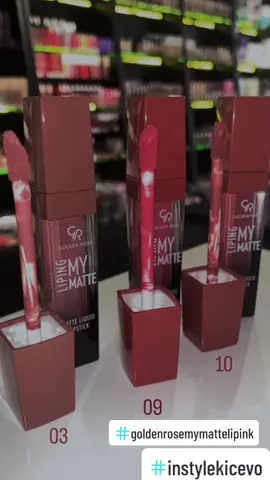 #lipingmymatte #goldenrosecosmetics #lips #mymatte #gr #instylekicevo #kicevo #tiktok #fyp 