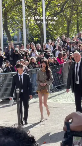 Jang Won-Young at the @Miu Miu fashion show in Paris ✨ #jangwonyoung #jangwonyoungweloveyou #jangwonyoungedit #miumiu #miumiuss24 #miumiuparis #miumiupfw #miumiufashionshow #pfw #pfw23 #pfw2023 #pfwss24 #parisfashionweek #parisfashionweek2023 #parisfashionweekss24 #parisfashionweekshow #celebsinparis #lucydimitrova 