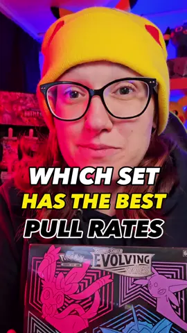 Can you guess which set has the best pull rates? #pokemoncards #pokemonsets #pokemonfacts #pokemonknowledge #pokemontradingcards #pokemoncommunity 