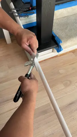 1/4 round molding #allflooringcontractors #viral #hardwork #hardwood #sanding #atlanta #georgia #fypシ #fyp #viralvideo 