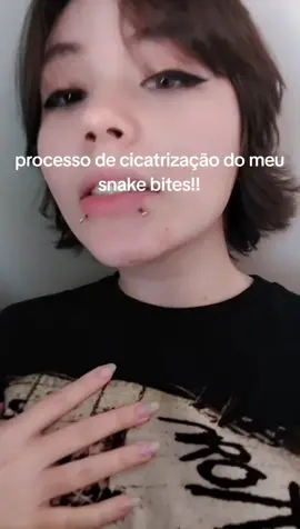 e lá vamos nós #foryou #piercing #piercinglovers #snakebites #snakebitespiercing 