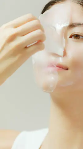 The Most Satisfying Moment: Peeling off the mask after it has become transparent! For those familiar with fabric sheet masks, you'll find our product to be a unique experience. Unlike typical fabric masks, where the essence remains on the skin's surface, our mask delivers moisture and active ingredients deep into your skin without leaving a watery residue on the surface. Experience the perfect blend of high-quality ingredients. #biodance_collagen_mask