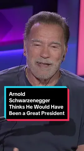 Arnold Schwarzenegger Thinks He Would Have Been a Great President (2023)  #howardstern #SternShow #thehowardsternshow #howardsternshow #fyp #ArnoldSchwarzenegger #Schwarzenegger @Arnold @Howard Stern #president 