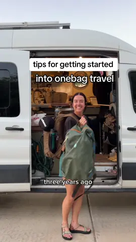 My requirements for a “perfect” onebag 👇🏼 ✨ Open suitcase style  ✨ 35-40 liters (typically can fit under seats or go in overhead bin)  ✨ Durable (especially the zippers) ✨ Comfortable hip belt  ✨ Multiple pocket sections  Thoughts on the Gregory Border 40L so far:  I really like it. The pockets are perfectly placed and you can really maximize the space in this bag. I was worried about the hip belt comfort, because they’re not as cushiony as the ones on my Cotopaxi, but I haven’t felt any discomfort carrying it around on a long travel day. The s mell sealed compartment for shoes/dirty clothes is so nice to have. Oh and it has a water bottle holder!!  Reasons I love the Cotopaxi Allpa:  This thing is insanely durable. I have put that thing over everything over the past 3 years and the whole bag is still holding up great (especially the zippers and I have TESTED those things). The organization within the bag is great and I love the compression straps on the inside… but apparently those aren’t in the new bag versions anymore? 😢 Other backpack recommendations:  Logan has used both the Tortuga Travel backpack and the Aer Travel Pack. He loved the comfort and design of the Tortuga, but it broke for him after 2 years of wear. It looks like they’ve made some improvements in the newer packs. The Aer is super sleek and has great organization. So far after 1 year of solid use it is still holding up great. I’m actually interested in trying out the Aer on a future trip.  Items in this video:  The tiny serum droppers and silicone containers are from amazon The packing cubes I currently use are from Cotopaxi Shampoo and conditioner bars from EarthlingCo Wash bag from Scrubba  #backpacker #onebagtravel #onebag #packwithme #internationaltravel