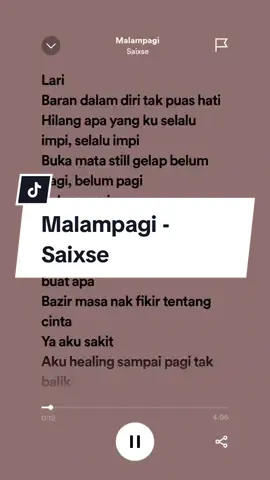 Malampagi - Saixse #malampagi #saixse #malampagisaixse #hilang#malammasihmuda #laribarandirixpuashati #spotifylyrics #fulllyrics #spotify #4u #andnwn #fy #fulllirik #malaysong 