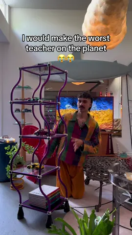 I just need some more time I promise I can explain it 🥲 #dancingshelf #interiordesign #teaching 