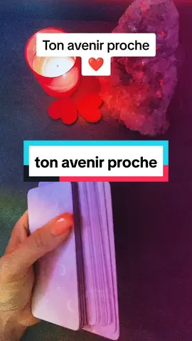 ton avenir proche ❤️  #cartomancie #tiragedecarte #avenir 