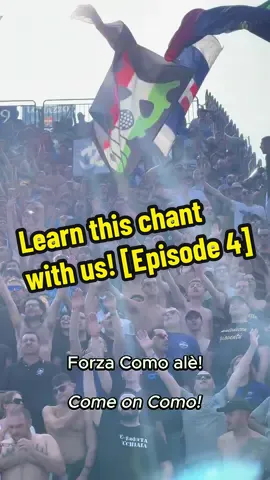If you’re in Como, come and sing with us this Sunday at Stadio Sinigaglia 🙌 #ForzaComo1907 #TifosiDelComo #FootballChants #SoccerSongs #FootballFans 