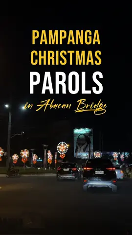 📍Abacan Bridge Christmas Parols in Angeles Pampanga  Lighting up the city tour with Pampanga's first parol glow at Abacan Bridge in Angeles! Got more glow-ups on the list. Where should I head next in Pampanga? TDrop your top Christmas light spots below! Hit that like and follow for all the holiday feels!  #pampanguena #whereinpampanga #exploringpampanga #christmascapital #angelespampanga #AbacanBridge #pampangaparol #pampangalantern #christmasparol 