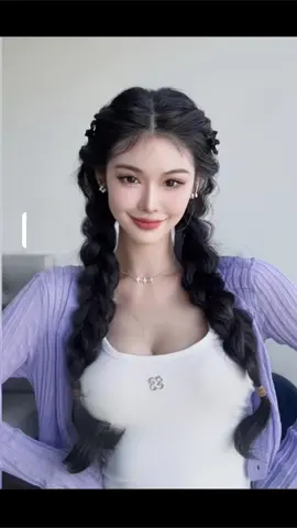 Girl's double-stranded twist braid, photogenic + age-reducing
#Hairstyle#Hairstylesharing#makeup#makeuptutorial#grwn#makeupartist#motd#cbeauty#foryou#douyin#chinesebeauty#beauty#fly#flypシ