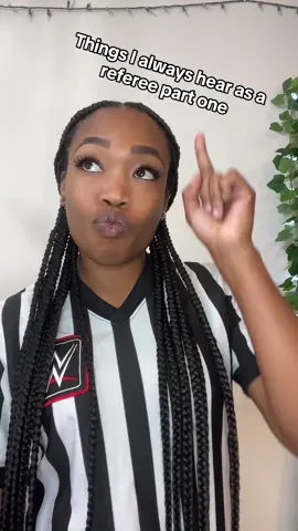 100% real convos😂😭  #RefBae #WWE #FemaleReferee #wweraw #skit #fyp #questions #funny #foryou #wholerefnshow #blackgirlmagic #trending