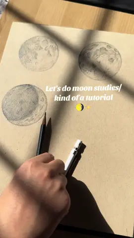 Practicing drawing the moon, and just sharing how I do it 😄 using tombow mono zero eraser, blackwing 602 pencil, muji mechanical pencil. #moondrawing #drawingtutorial #drawing #howtodraw #drawingstudy #drawingstudies #themoon #fullmoon #moonart #pencildrawing 