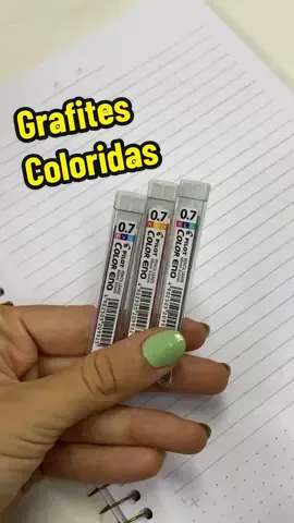 Grafites coloridas da Pilot para deixar suas anotações com um toque de cor! ✨ #papelaria #novidades #materialescolar #papelariaonline 