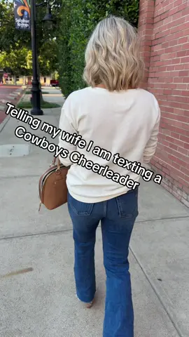 Definitely don’t DM me. @Dallas Cowboys Cheerleaders @7-ELEVEn #cowboys #nfl #marriagehumor #dallascowboys 