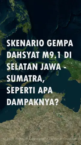 Apakah kita siap menghadapi bencana besar gempa megathrust terutama di Jawa? Pulau Jawa sangat jarang mengalami gempa megathrust raksasa yang tercatat dengan baik. Kandidat gempa besar megathrust terakhir di Jawa terjadi pada tahun 1584-1586. Gempa megathrust signifikan terakhir juga belum mencapai kekuatan M8.0. Jika gempa besar misalnya M9.1 terjadi, maka potensi korban jiwa dapat mencapai hingga 23.267 jiwa, dengan 126 juta lainnya mengungsi. Korban jiwa akibat potensi tsunami tidak diketahui.  #sesar #gempahariini #megathrustjawa #megathrust #sumatra #fyp #map #peta #bencana