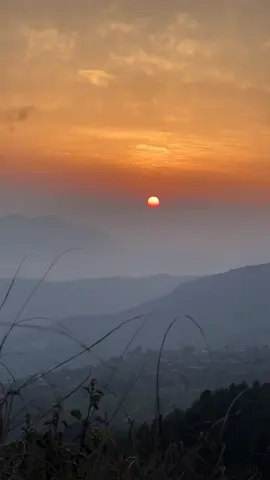 📍 Beautiful Sunset View From Kageshwori ❤️ #wondersnepal #fypシ #beauty #nepal #kathmandu #kageshworimanoharathali #sunsetview #sunset 