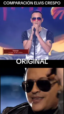 Yo me llamo Elvis Crespo Comparación Imitador y Original Tatuaje 🎵 #yomellamo #yomellamocolombia #yomellamo2023 #elviscrespo #elviscrespooficial #tatuajeelviscrespo #bachata #merengue #viral #imitadorvsoriginal 