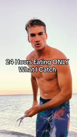 I Put Him OUT 💀 Catch Food or GO Hungry on this Island #survival #eatwhatyoucatch #survivalskills #fishtok #spearfishing #fishing #fyp #foryoupage 