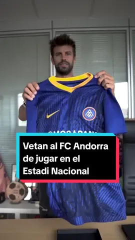 Vetan al FC Andorra de Piqué de jugar en el Estadi Nacional 🏟️🔵🟡🔴 #LaLiga #laligaeasports #laligahypermotion #fcandorra #andorra #kosmos #pique #gerardpique #estadinacional #footballtiktok #futbol #twitter #tiktok #viral #fyp #foryoupage #foryou #deportesentiktok #football #soccertiktok #Soccer #tebas #javiertebas #kingsleague 