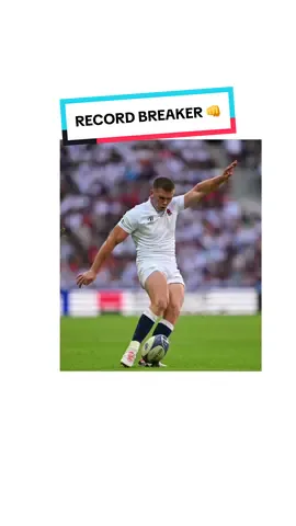 Record breaker 💥 #englandrugby #rugby #rugbyworldcup #owenfarrell 