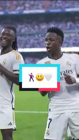 🕺🏻😃🤍  #LALIGAEASPORTS #TikTokFootballAcademy #TikTokFootball #DeportesEnTikTok #TikTokDeportes #LALIGAHighlights #RealMadrid #ViniJr #Camavinga  