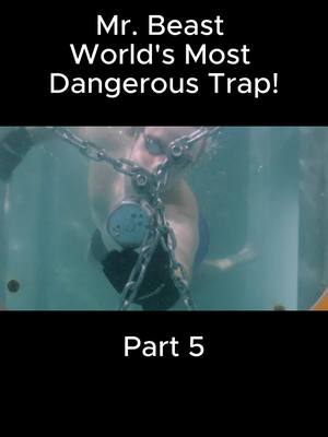 Mr. Beast World's Most Dangerous Trap! Part 5 ALL FAKE #mrbeast  #trap  #fyp