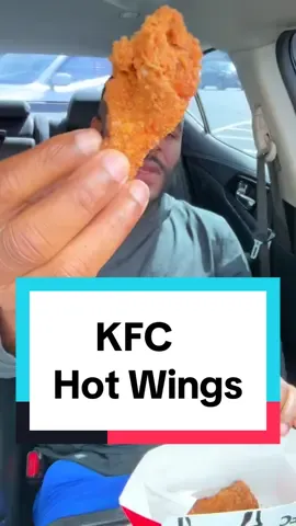 KFC New HOT Wings Are DANGEROUS🔥🥵 #ncfoodie #travelfoodie #mukbang #tastetest #foodreview #foodcritic #kfcwings #kfchotwings 