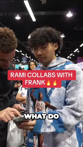 Fire collab or nah⁉️🔥 #ramitheicon #kickswithfrank #gotsole 