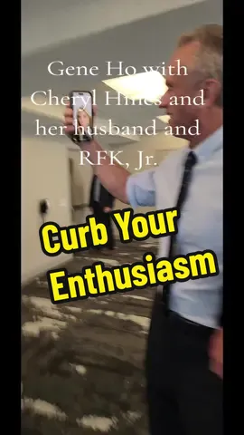 #CurbYourEnthusiasm #GeorgeMagazine #RFKJR #GeneHo @Rachel - WRITESIDE BLONDE 