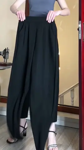 Quần baggy nữ cạp chun co giãn 4 chiều cực thoải mái #quần #quanbaggy #quanchun #xuhuongtiktok2023 #TikTokFashion 