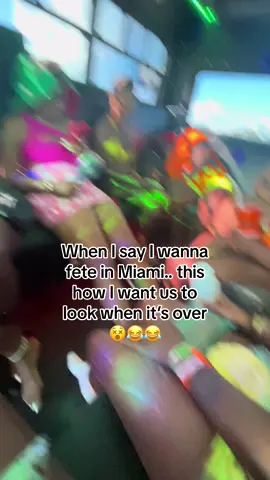 Not goin to no small FETE! #fypシ #carnivalfestival #caribbeanfestivalmiami #jouvert #carnivaloutfits #miamijouvert #socafest #carnivalroadmodels 