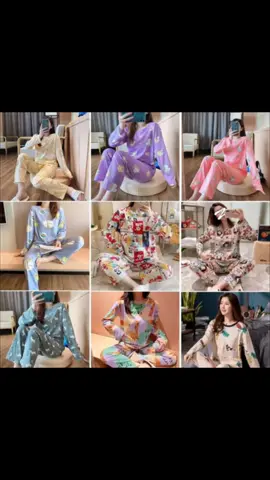 มาใหม่พร้อมส่ง ชุดนอนเซต ชุดนอนผู้ใหญ่ #ชุดนอนผู้หญิง 